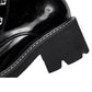 Martin Boots Women's British Style Leather Comfortable Women's Boots Wild Thin Winter Plus Velvet Boots