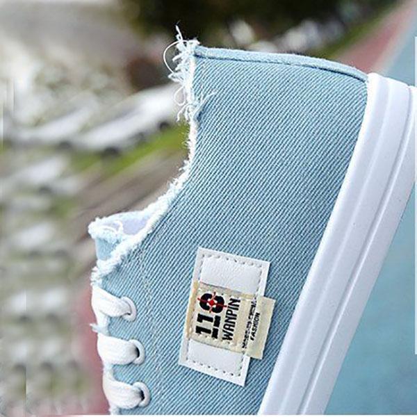 White Canvas Women's Shoes Sneakers Board Shoes Korean Spring Summer Autumn Casual Shoes