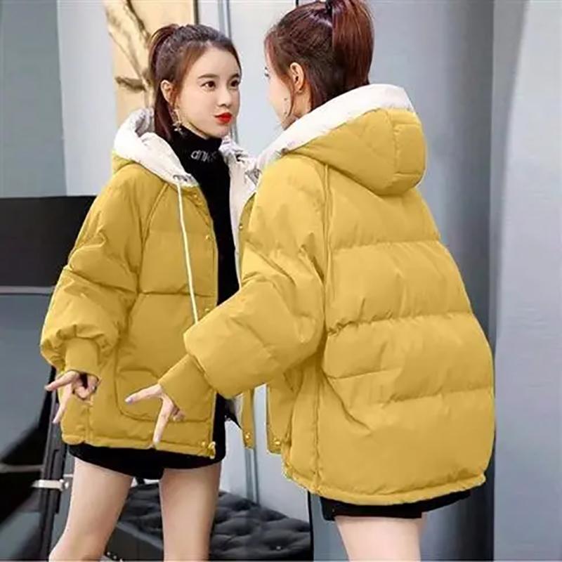 Women Winter Warm Parkas Windbreaker Hooded Jacket and Coats Fashion Casual Down Jacket