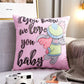 Happy Animal Printing Pillow Home Sofa Pillow Breathable Car Pillow Rest Relaxation Artifact