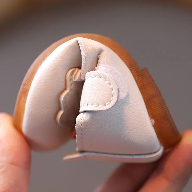 Girls Single Princess Shoes Shallow Children's Flat Shose Kid Baby Bowknot Shoes 2021 Spring Autumn