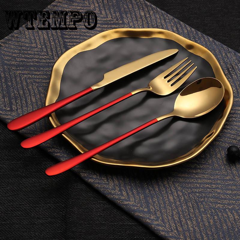 Fork Portable Stainless Steel Knife Spoon Fork Set