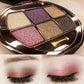 Bear 6 Color Diamond Pearly Eyeshadow In the end, the earthy smoky makeup is super shiny Eye