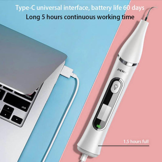 Dental Scaler Ultrasonic Tooth Cleaner Dental Calculus Remover To Remove Yellow Teeth Bad Breath Tartar Artifact Electric Dental Scaler