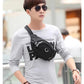 Men's and Women's Canvas Mobile Phone Pockets Outdoor Riding Diagonal Bag Multi-functional Running Mobile Phone Bag