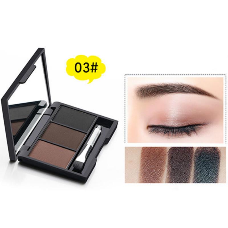 Waterproof sweat-proof long-lasting non-fading thrush set eyebrow knife eyebrow card eyebrow powder
