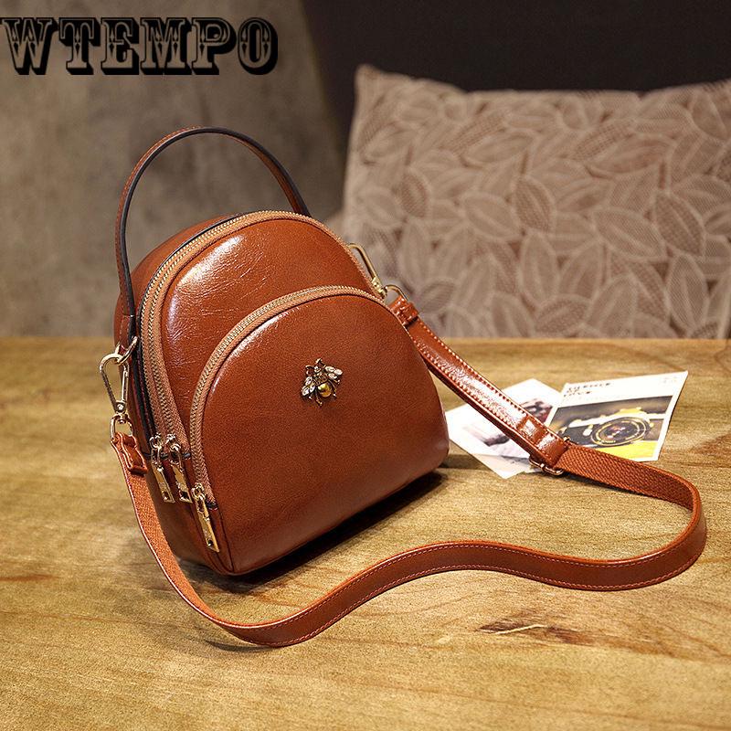 Backpack Women Pu Leather Female Backpacks Teenager School Rucksack