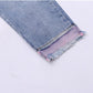 Girl Boy Loose Jeans Spring and Autumn Wear Korean Style Hole Children's Medium Children's Color Jeans Pants