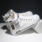 Wild large size men's shoes trend sneakers men's shoes high-top canvas shoes men's casual shoes