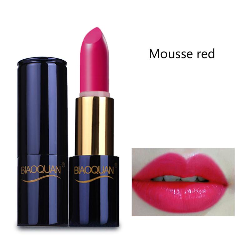 Moisturizing non-stick cup color changing lipstick pregnant women lipstick natural carotene lipstick