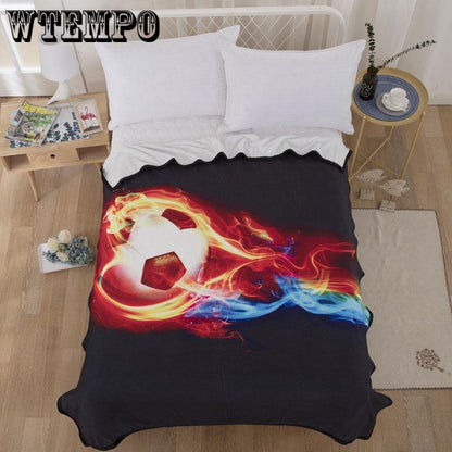Football Tapestry Sports Field Fashion Wall Hanging Bedroom Living  Dormitory Blanket