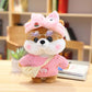 30cm Mini Shiba Inu Dog Plush Toys Cute Stuffed Plush Doll Soft Animal Dolls Kid's Toys Birthday Gift for Girls Boys