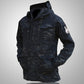 Outdoor Winter Jacket Tactical Jacket Soft Shell Camouflage Suit Mountaineering Ski Suit Plus Velvet Windproof and Waterproof