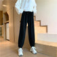 Drawstring Drawstring Pants Female Student Ins Harajuku Style High Waist Straight Casual Wide-leg Sports Harem Pants