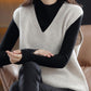 Sweater Vest Women's Spring Autumn Winter Style Bottoming Outer Wear Inner Knitted Sweater