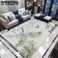 3D Household Yoga Rug Mat Retro Chinese Style Carpets Living Room Bedroom Study Bedside Carpet Decor