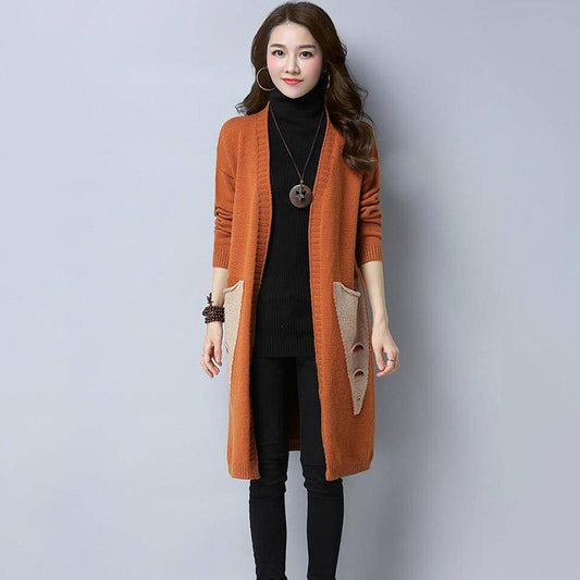 European Women Thin Kimono Cardigan Long Sleeve Loose Asymmetric Hem Long Cardigan Women Outerwear