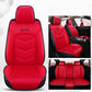 Five-seater Car Seat Cover PU Leather Universal Seat Cushion Soft and Comfortable Mat for Car Truck SUV RV