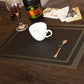 16pcs Washable Table Mats Non-slip Heat-insulation PVC Placemat for Dining Table Kitchen Accessories