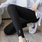 Spring and Autumn Thin Threaded Leggings Women's Long Trousers Are Thin Outer Wear Elastic High Waist Stretch Leggings Yoga Pants