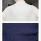 Autumn and Winter Sweater Trend Knit Sweater Round Neck Men's Thick Solid Color Base Shirt