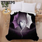 Dinosaur Tapestry Wall Hanging Home Decoration Camping Tent Pad Carpet Dark Black Wind