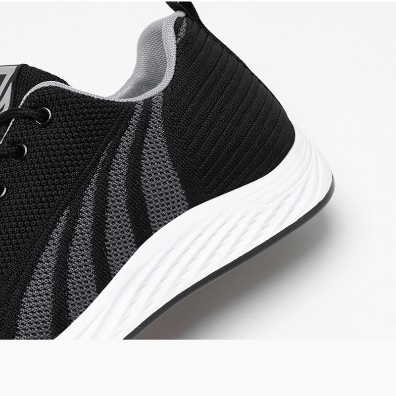 Shoes Men's Korean Version Soft-soled Running Shoes Casual Shoes Breathable Sports Shoes Flat Shoes Mesh Shoes