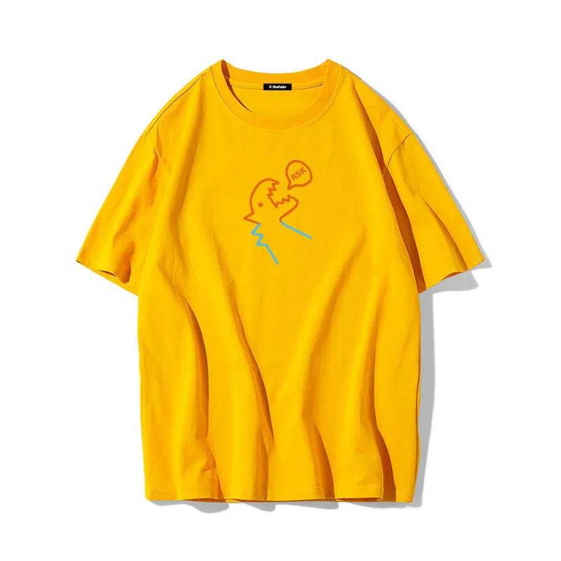 Short-sleeved T-shirt Men's Summer Loose Cotton T-shirt Tops Summer Clothes
