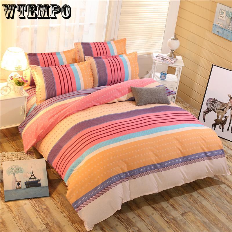Bedding Set Modern Geometric Print Bedclothes Duvet Full Sets Twin Cover Queen