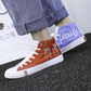 Couple Shoes Fashion Women Canvas Shoes High Top Sneakers Men Flats Shoes White Black Casual Shoes Tenis Feminino