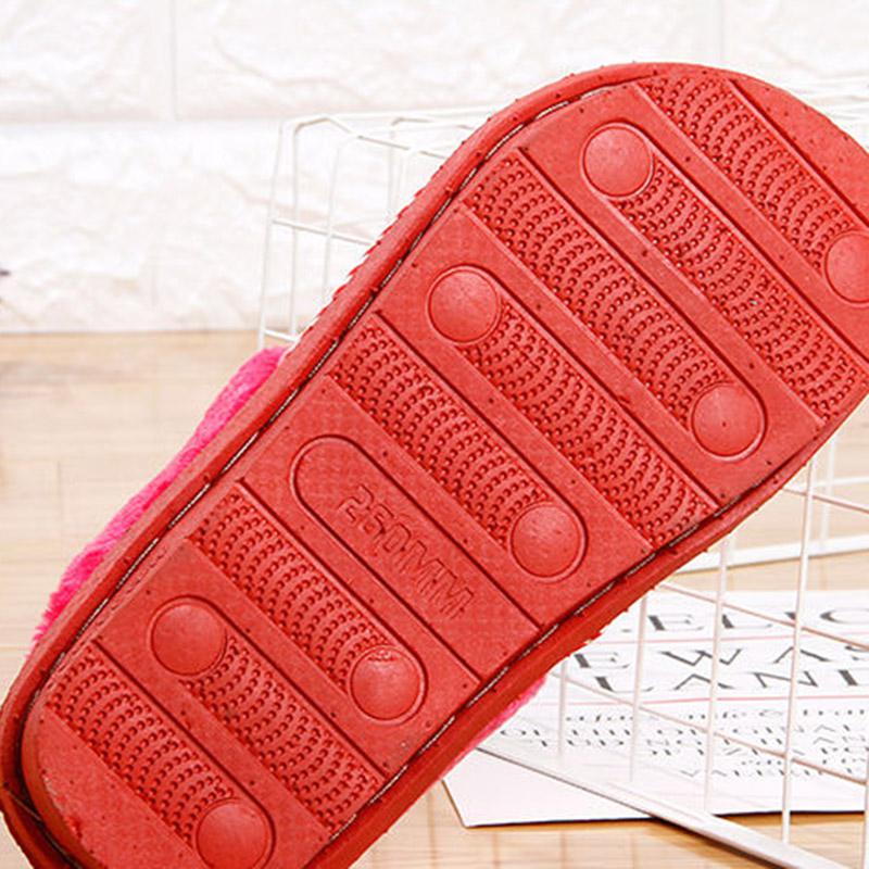 Cotton Slippers Women's Home Home Indoor Slippers Winter Non-slip Thick-soled Shoes