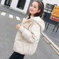 Hooded Thick Warm Women's Padded Jacket Winter Loose Versatile Short Student Padded Jacket Bread Jacket