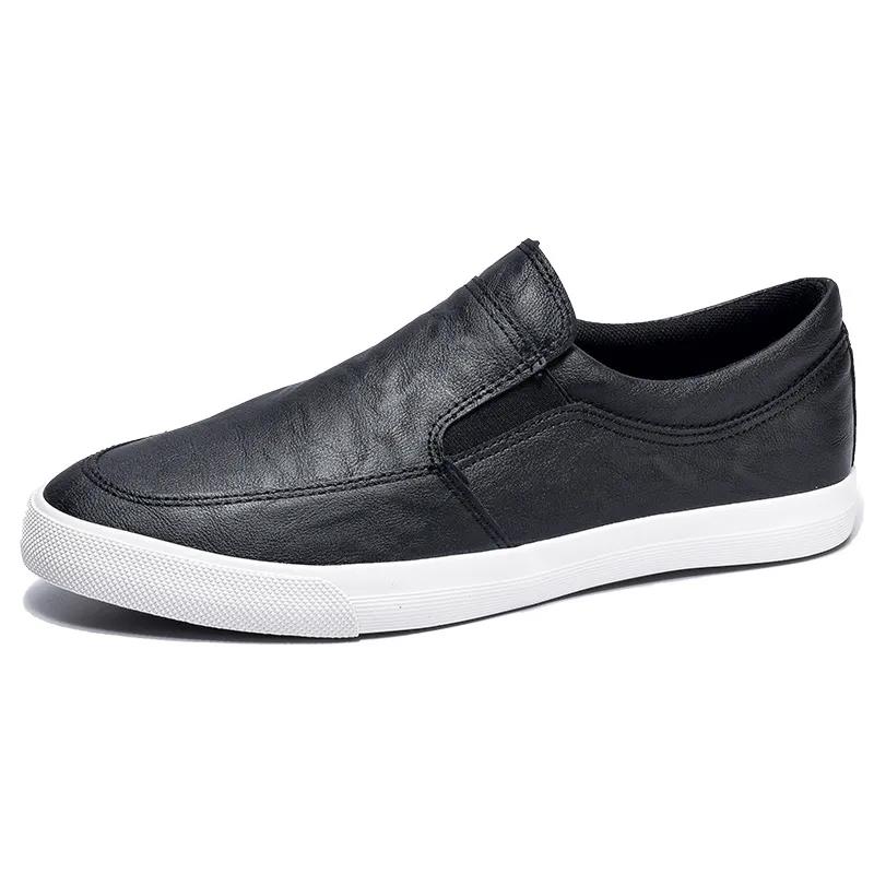 Spring and Summer Trend Casual Breathable Sneakers Microfiber Leather Upper Material Soft Sole Casual Shoes