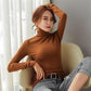 High-neck Women's Bottoming Shirt Autumn and Winter High-quality Core-spun Yarn Sweater Trendy Fashion Knit Sweater Sexy Slim Women's Top