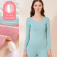 Silk Thermal Clothing Women's Constant Temperature Self-heating Underwear Plus Velvet Thickening Inner Wear Autumn Clothes Long Trousers Suit