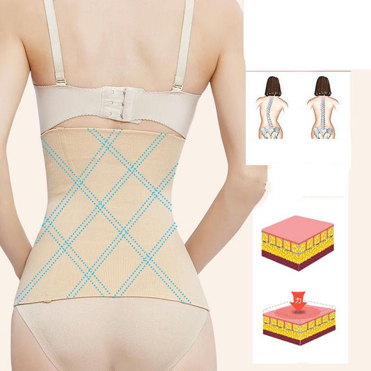 Abdominal Belt Waist Waist Slimming Fat Burning Body Shaping Slimming Clothes Summer Thin Section