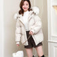 Women's Short Cotton Coat Students Loose Fashion Casual Cotton Coat Thick Bread Coat