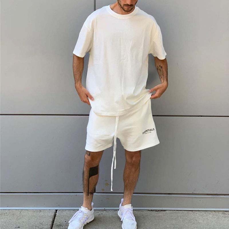 Shorts Men and Women The Same Trend Five-point Pants New Summer Thin Section Printing Casual Loose Loose Shorts