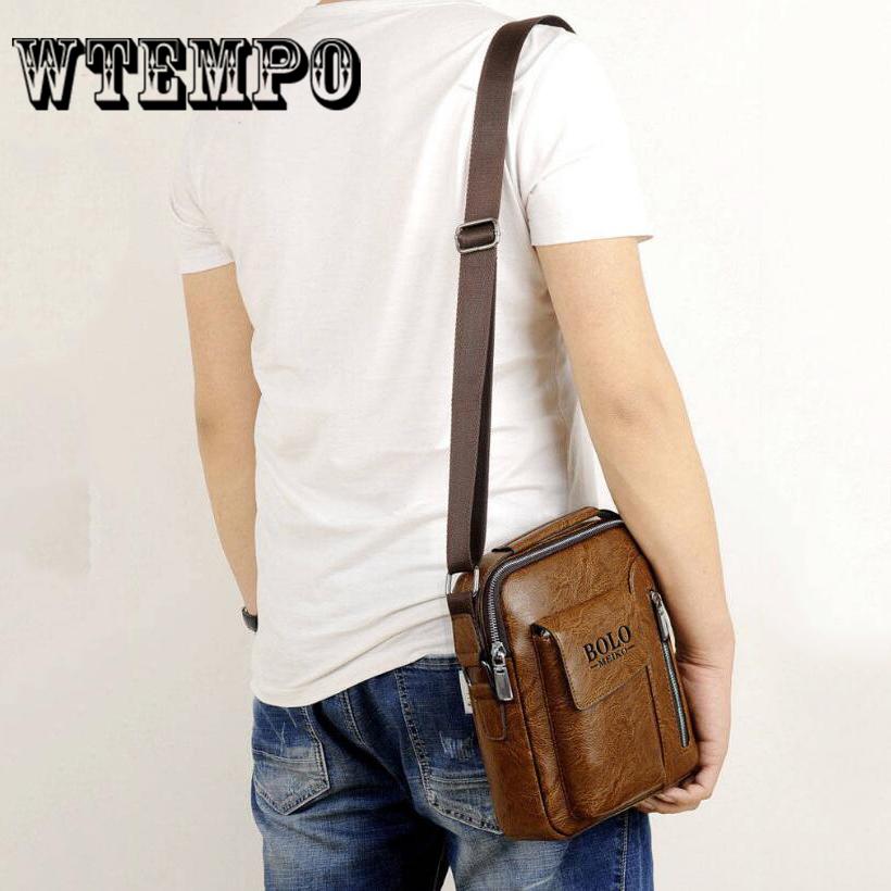 Leather Retro Man Bag Men Messenger Bag Crossbody Bag Shoulder Bag for Men Business Handbags