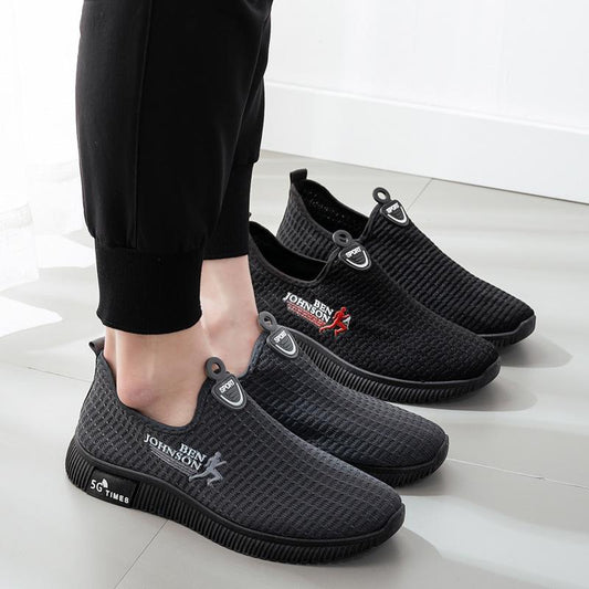 Men's Clearance Shoes Sports Female Students Korean Fashion Shoes Versatile Breathable Running Men's Shoes