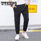 Brand Pants Kids Girls Spring Cotton Linen Long Pants Fashion Flower Bloomers Trousers