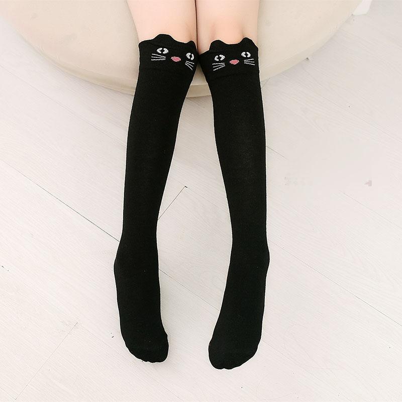 Knee-in-tube Socks Stockings Korean Children's High-tube Cotton Baby Socks