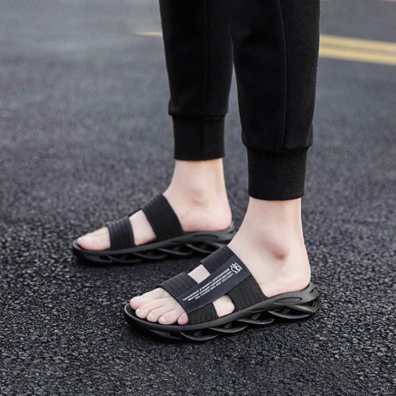 Summer Slippers Men's Outdoor Korean Version Trend Opersonality Casual Sandals Wear Beach Sandals