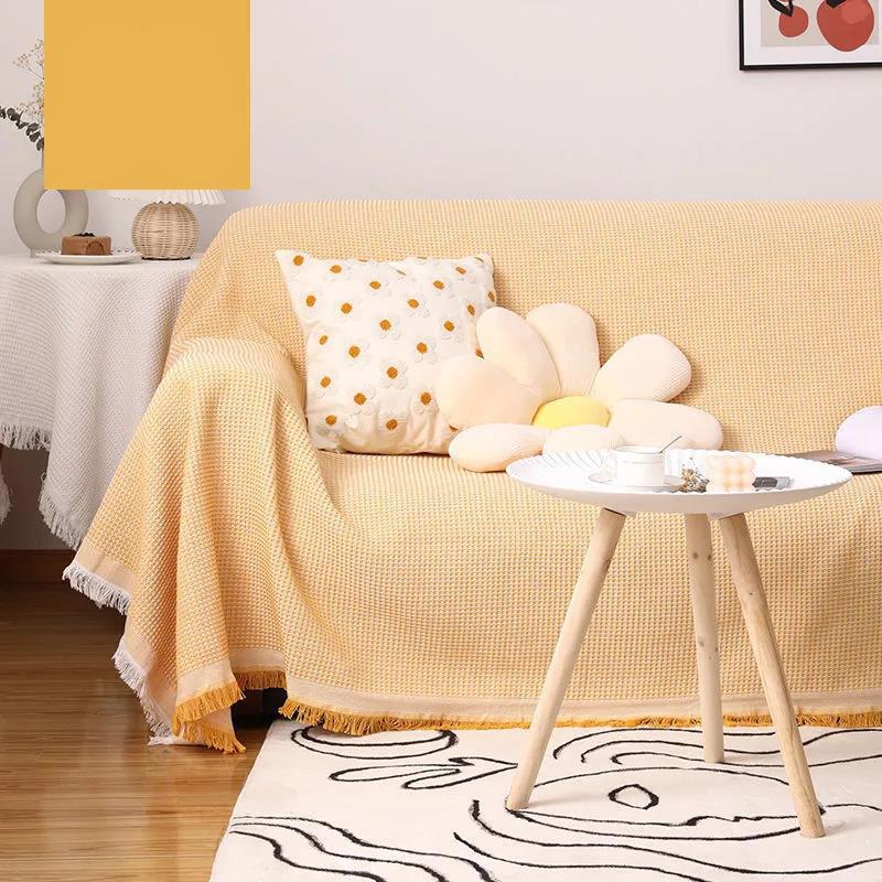 180*180cm Large Single Seat Nordic Style Four Seasons Universal Non-slip Anti-cat Scratch All-inclusive Dust-proof Sofa Cover
