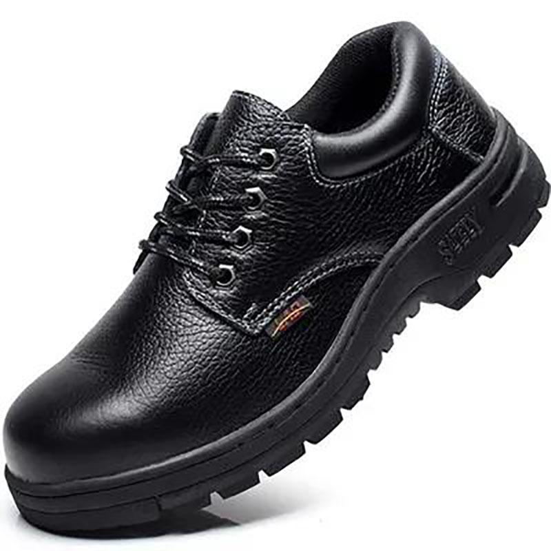 Men's Steel Toe Cap Safety Shoes Anti-smashing and Anti-piercing Safety Shoes Summer Lightweight Deodorant and Breathable Work Shoes