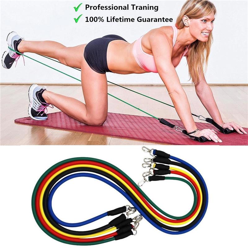 Tension Rope Home Fitness Elastic Rope Chest Expansion Training Fitness Equipment Male Elastic Band Home Weight Loss Resistance Band