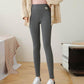 Autumn and Winter Trousers Women Plus Velvet Leggings Outer Wear Thick High Waist Thin Foot Trousers Cotton Trousers Warm Pants