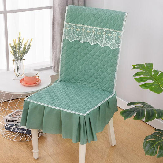 Household Cushion Chair Cover One-piece Chair Cover Chair Cushion Non-slip Backrest Integrated Chair Cover Dust Cover