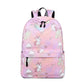 Student Schoolbag Lightweight Backpack Large-capacity Waterproof Backpack Printed Backpack Female Bag