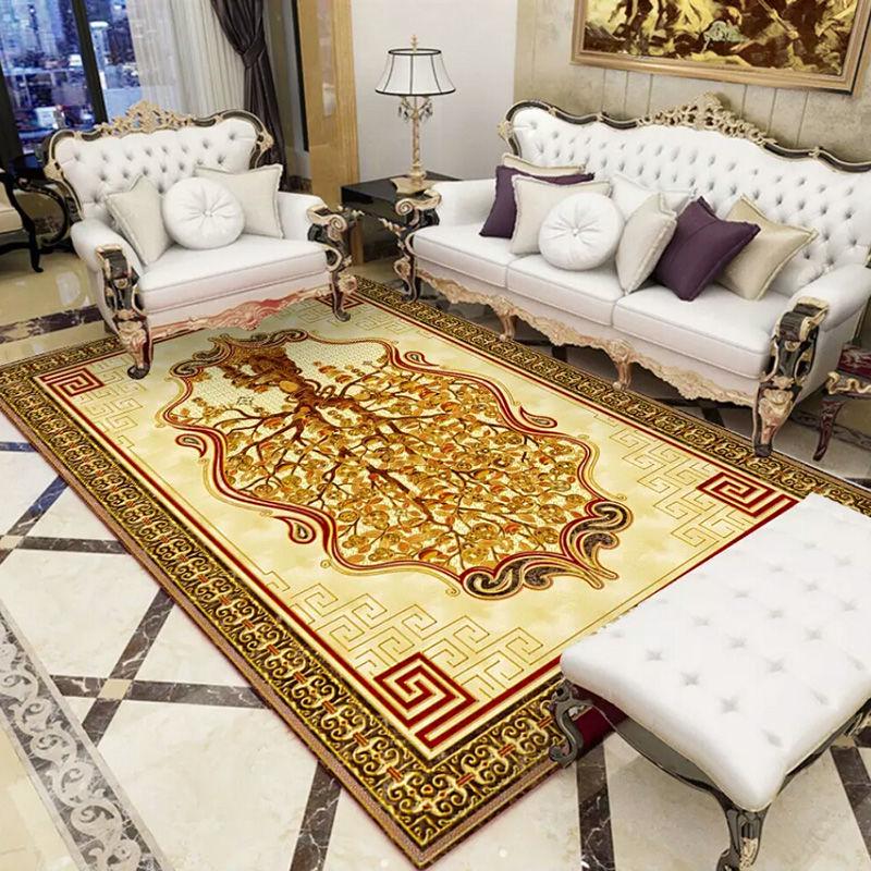 Carpet European American Chinese Style Living Room Sofa Tea Table Bed Big Bedroom Carpet